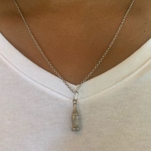 single charm necklace